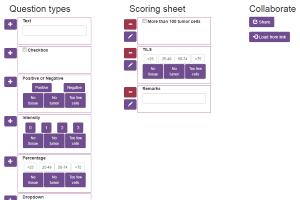 Scoring sheet editor