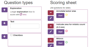 Composing structured scoring sheets